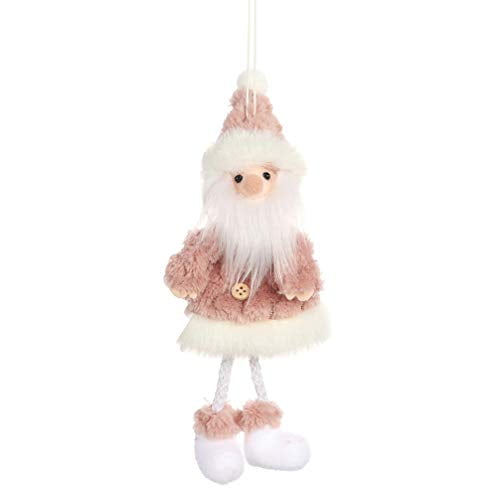 Amosfun Christmas Doll Hanging Plush Ornament Xmas Tree Hanging Decoration Ornaments Angel Santa Snowman Elk Figurine Amosfun Christmas Doll Hanging Plush Ornament Xmas Tree Hanging Decoration Ornaments Angel Santa Snowman Elk Figurine
